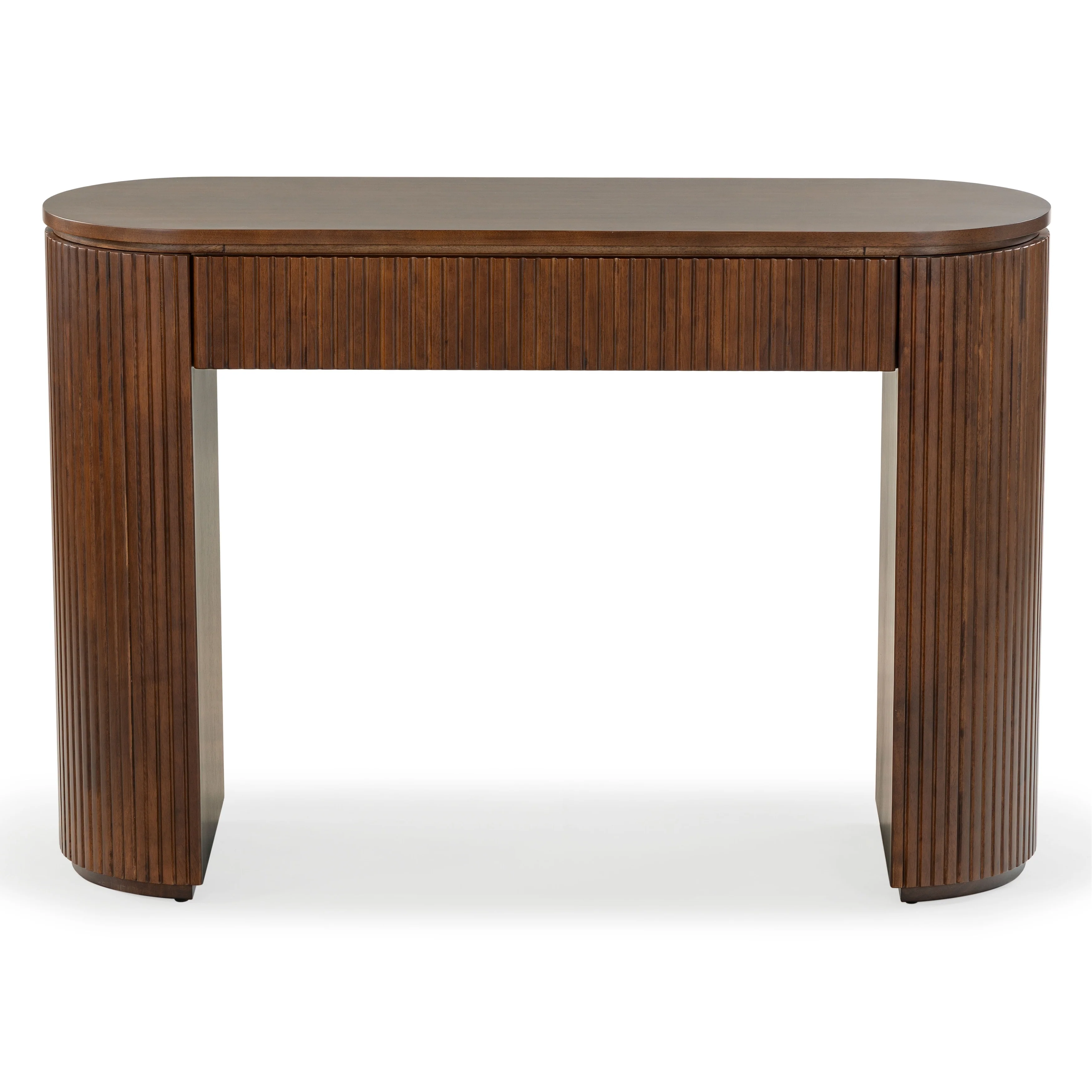 SAFAVIEH Couture Rikki Fluted 1 Drawer Wood Console Table - 48W x 15D x 32H