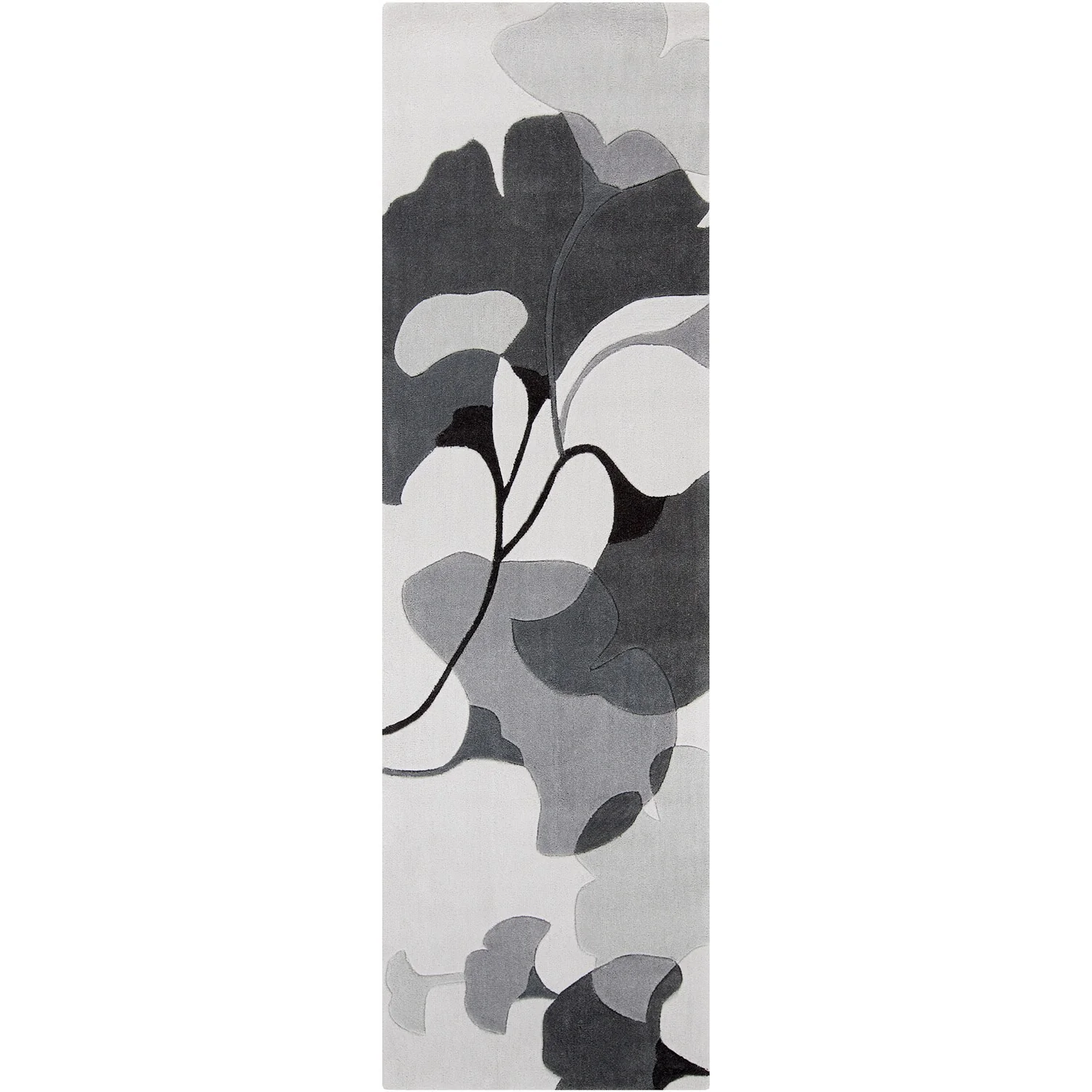 Hand-tufted Beulah Contemporary Floral Runner Area Rug - 2'6 x 8' Runner