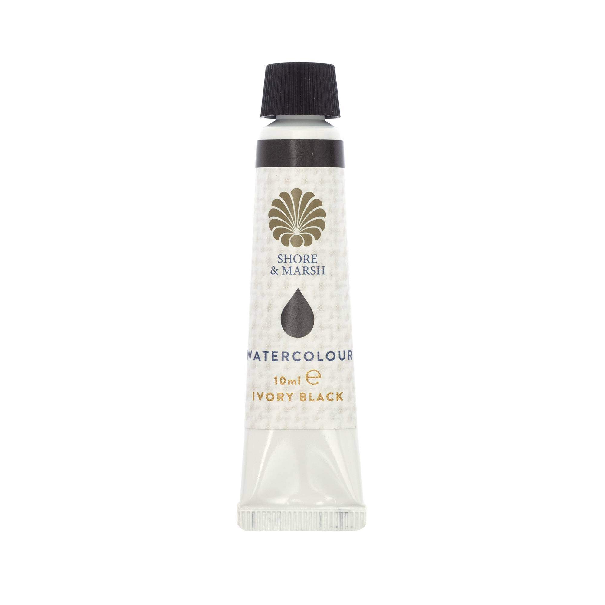 Shore & Marsh Ivory Black Watercolour Paint 10ml