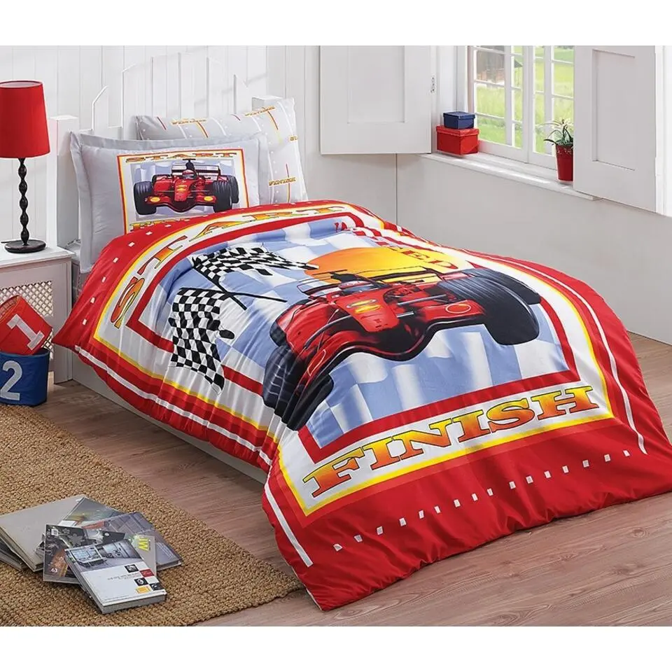 Autobed jongens bed wit kinderkamer