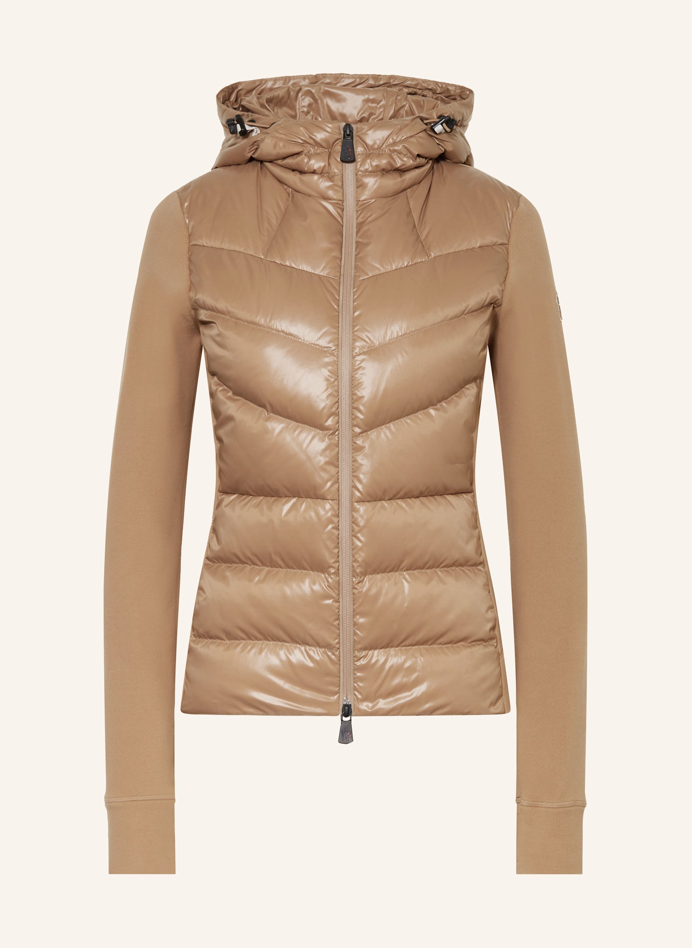 MONCLER GRENOBLE Daunenjacke im Materialmix