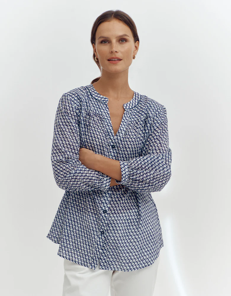 Blouse imprimée CHIVALI/87055/635