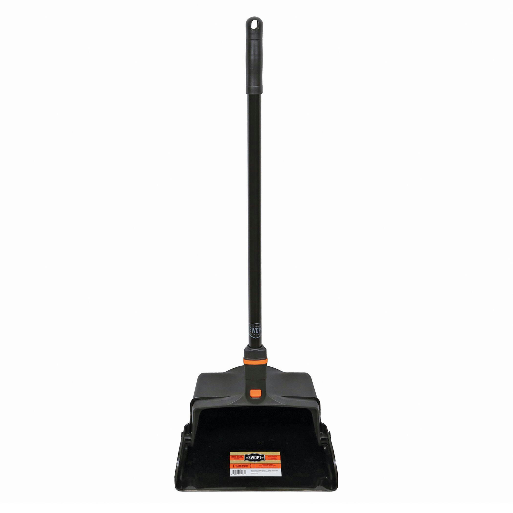 Swopt Ergonomic Upright Dustpan with Extended Handle