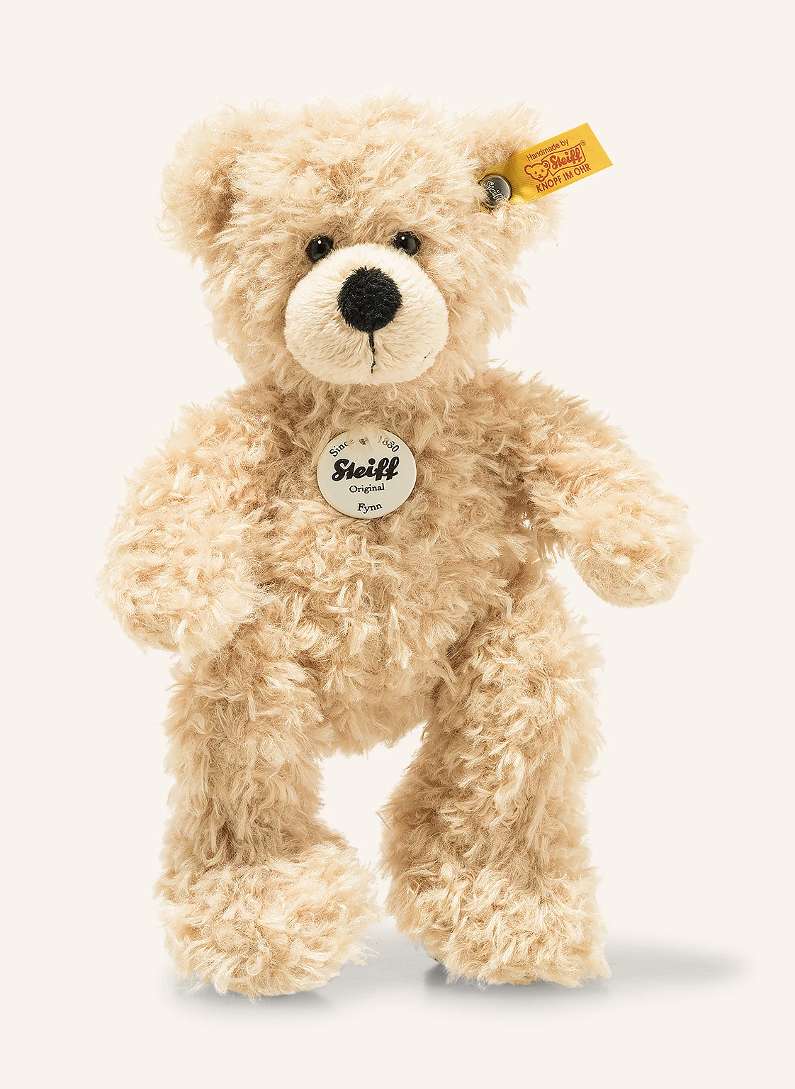 Steiff Kuscheltier Teddybär FYNN 18 cm, beige