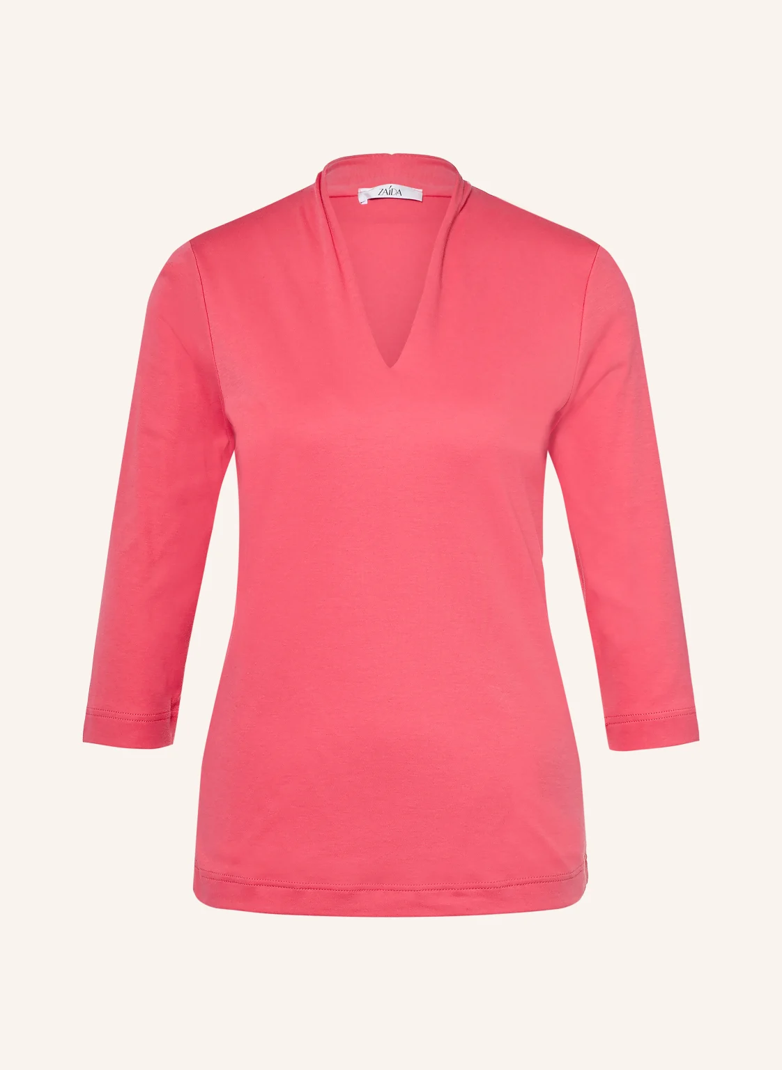 ZAÍDA Shirt mit Kelchkragen
