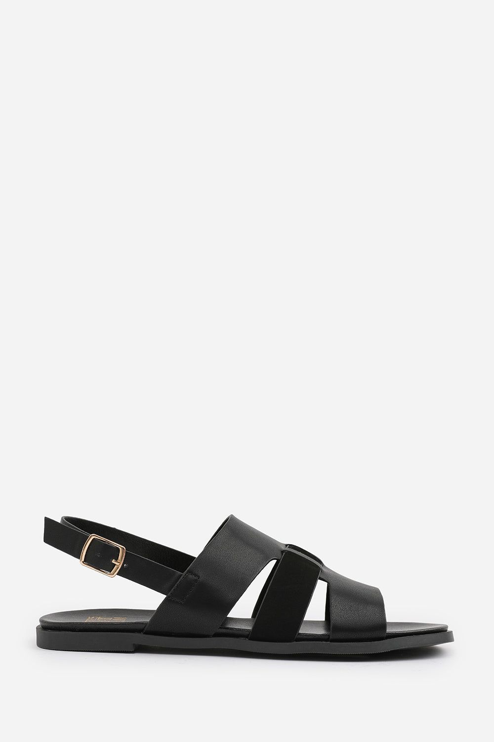 Where's That From Avelina' Flat Strappy Sandals with Slingback Strap