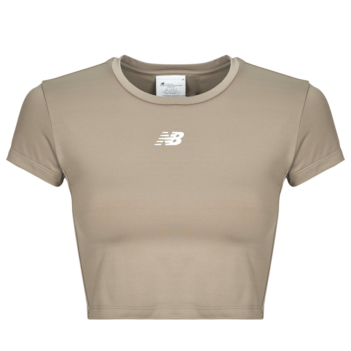New Balance - NB Harmony Fitted T-Shirt - Kaki