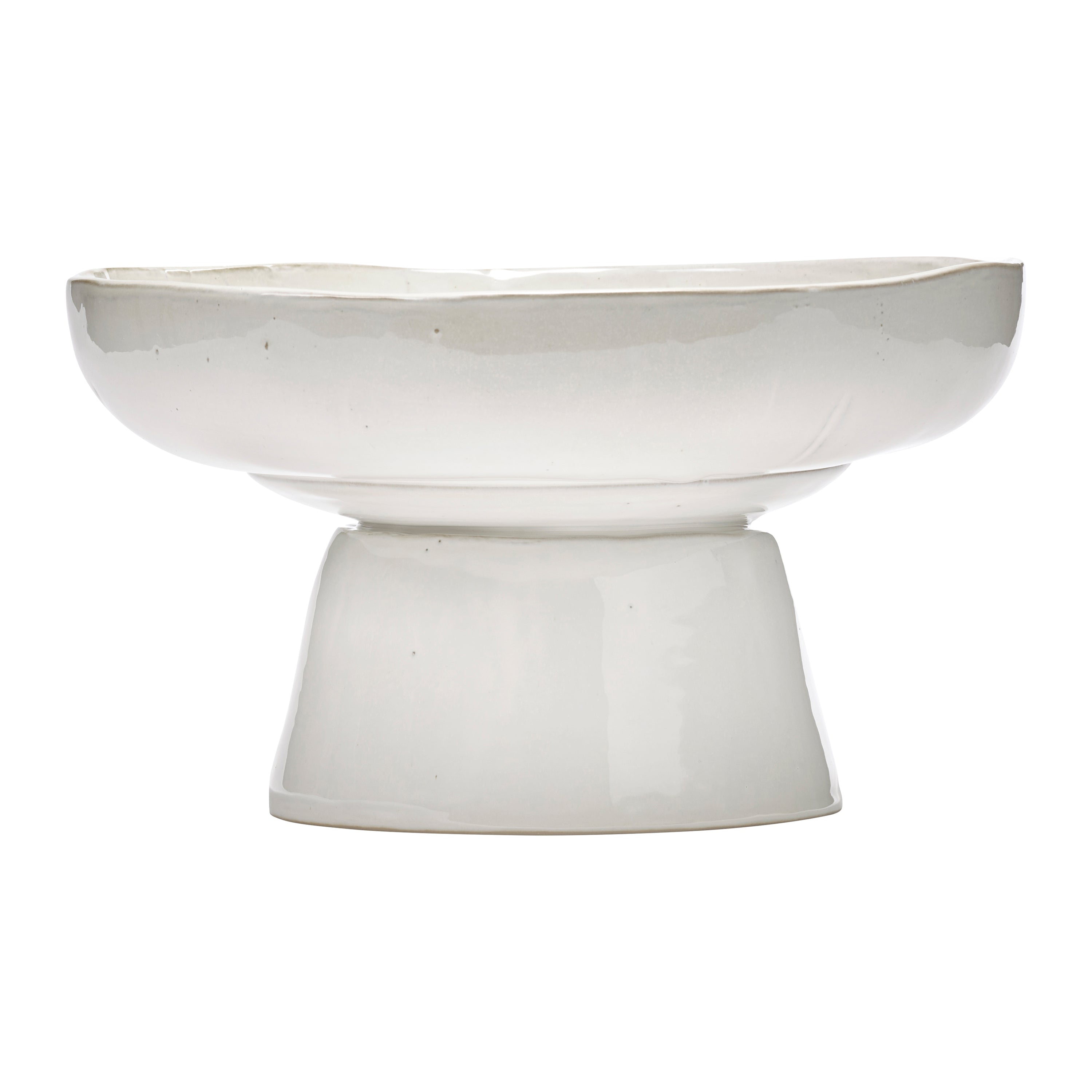 SERAX - Marie Michielssen - La Mère Serveerschaal op Voet - Off-White