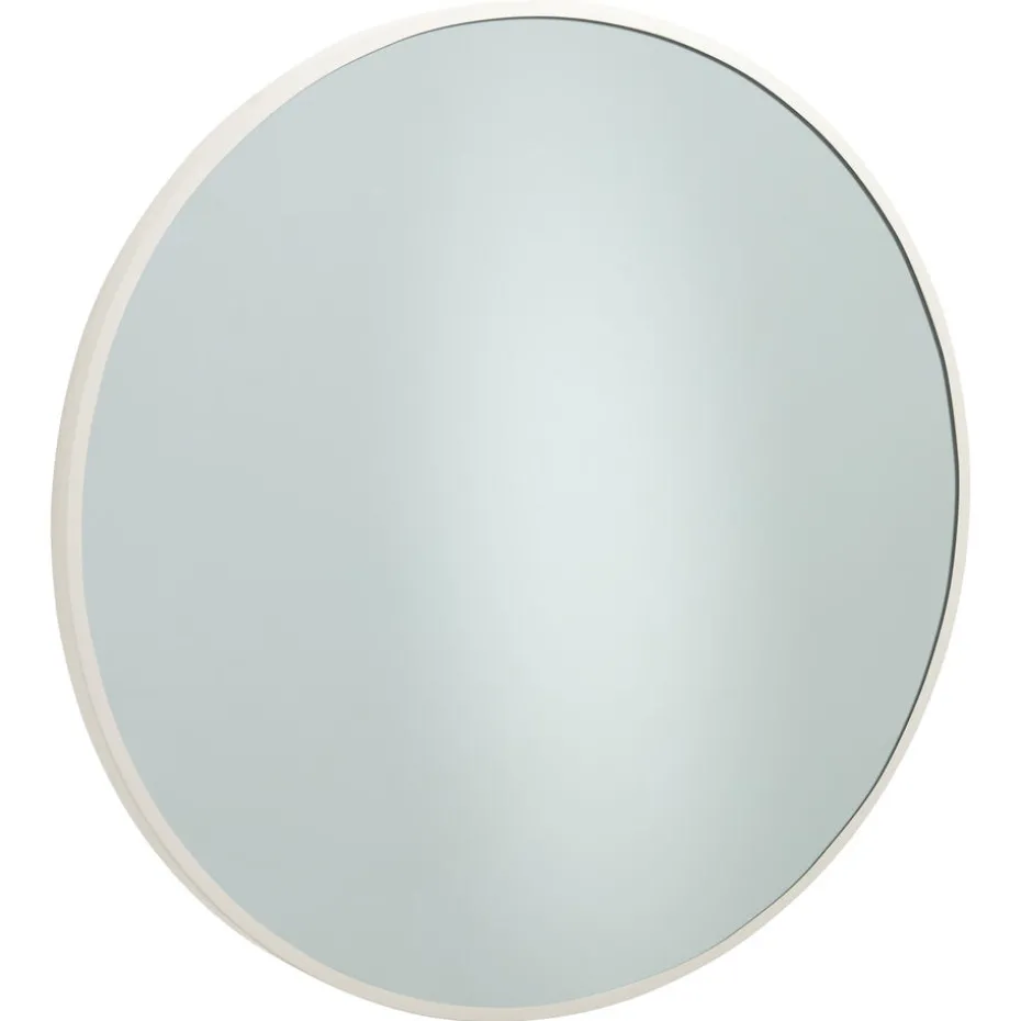 Kwantum Badkameraccessoires | Spiegels | Badkamerspiegel  Ø80 Cm Zand