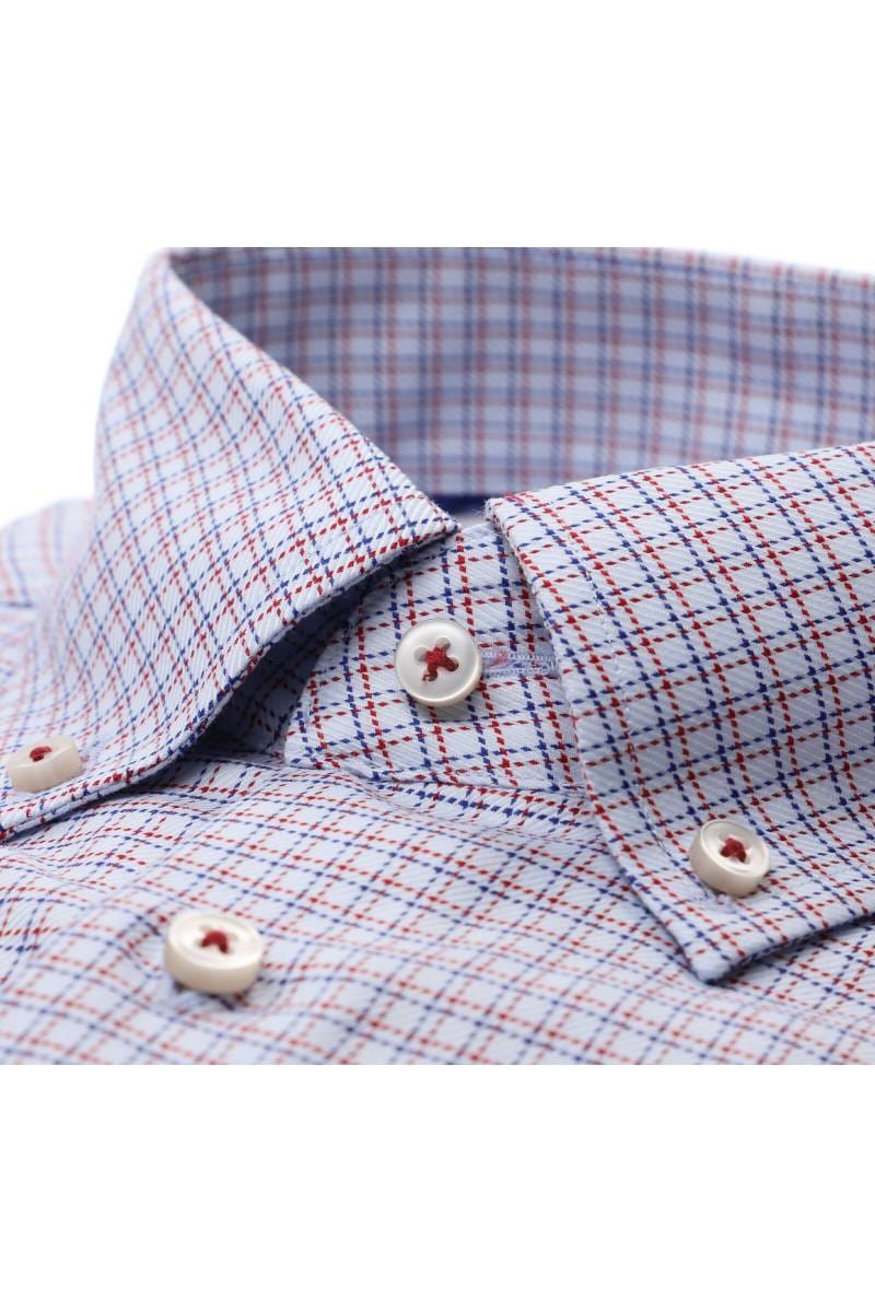 ETERNA 1863 Modern Fit Hemd rot, Kariert
