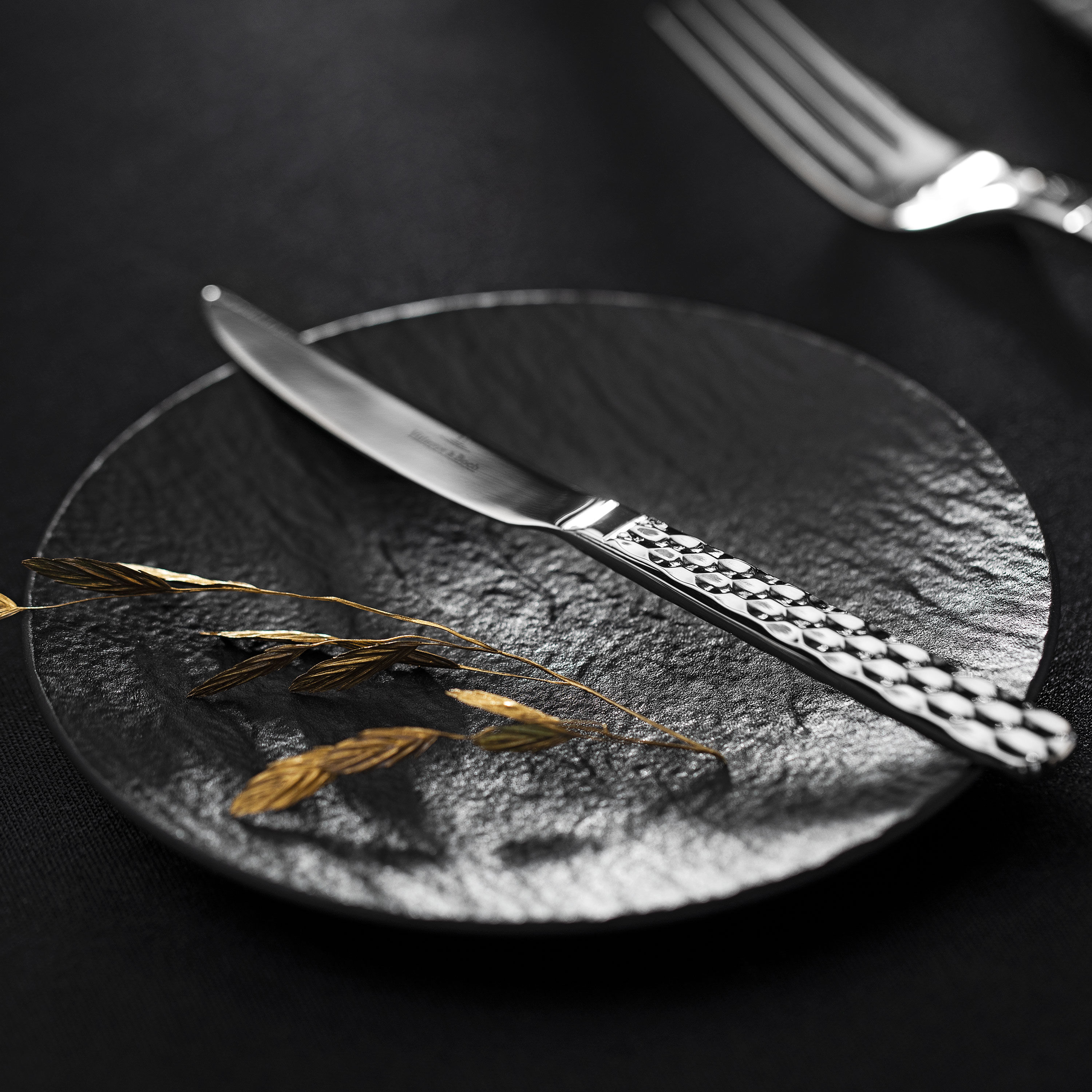 Manufacture Appetizer/ Bread Plate - Black, 6.2'', Premium Porcelain