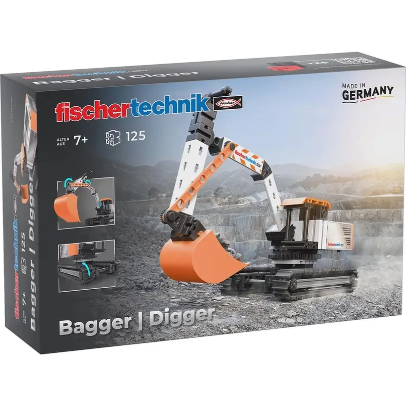Bausatz 125-teilig Bagger