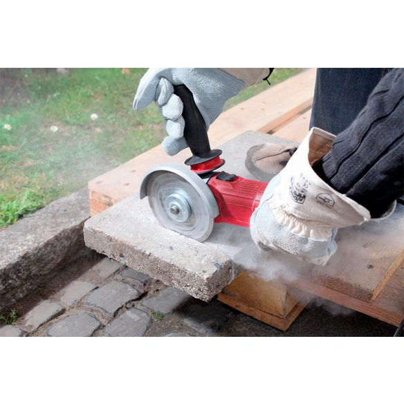 Diamanttrennscheibe, Diamanttrennscheibe Set 115 mm Turbo, Segmentiert, Ganzrand in Dose