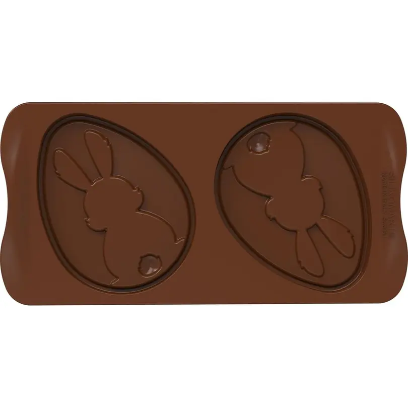 Silikonform Hase Oval