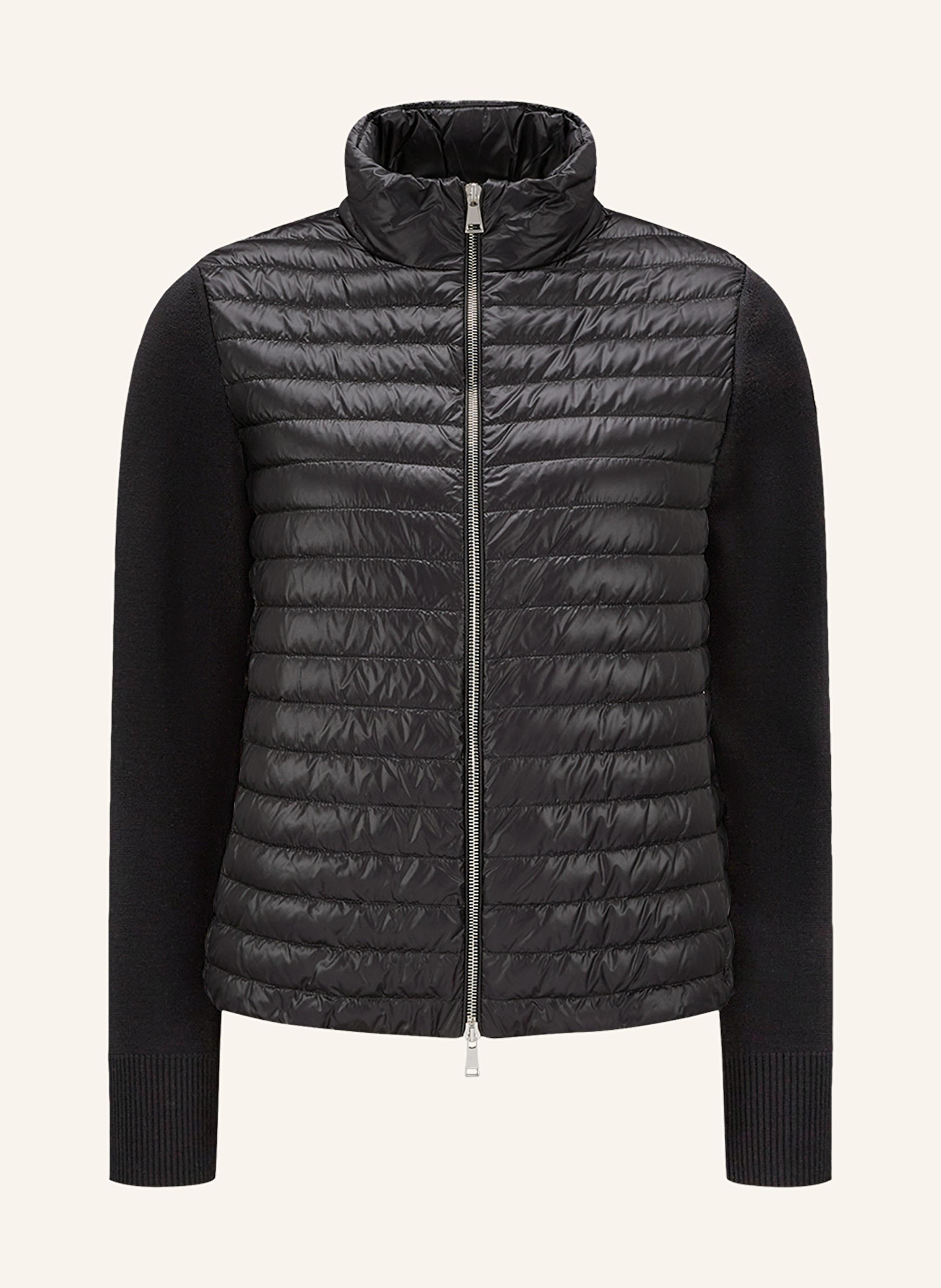 MONCLER Daunenjacke TRICOT im Materialmix