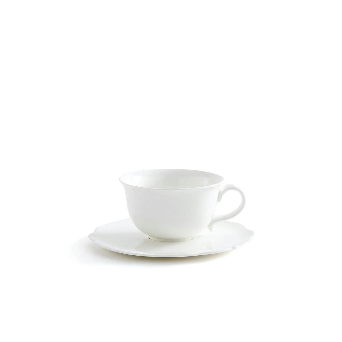 Lot de 4 tasses à café et sous-tasses, Hirène