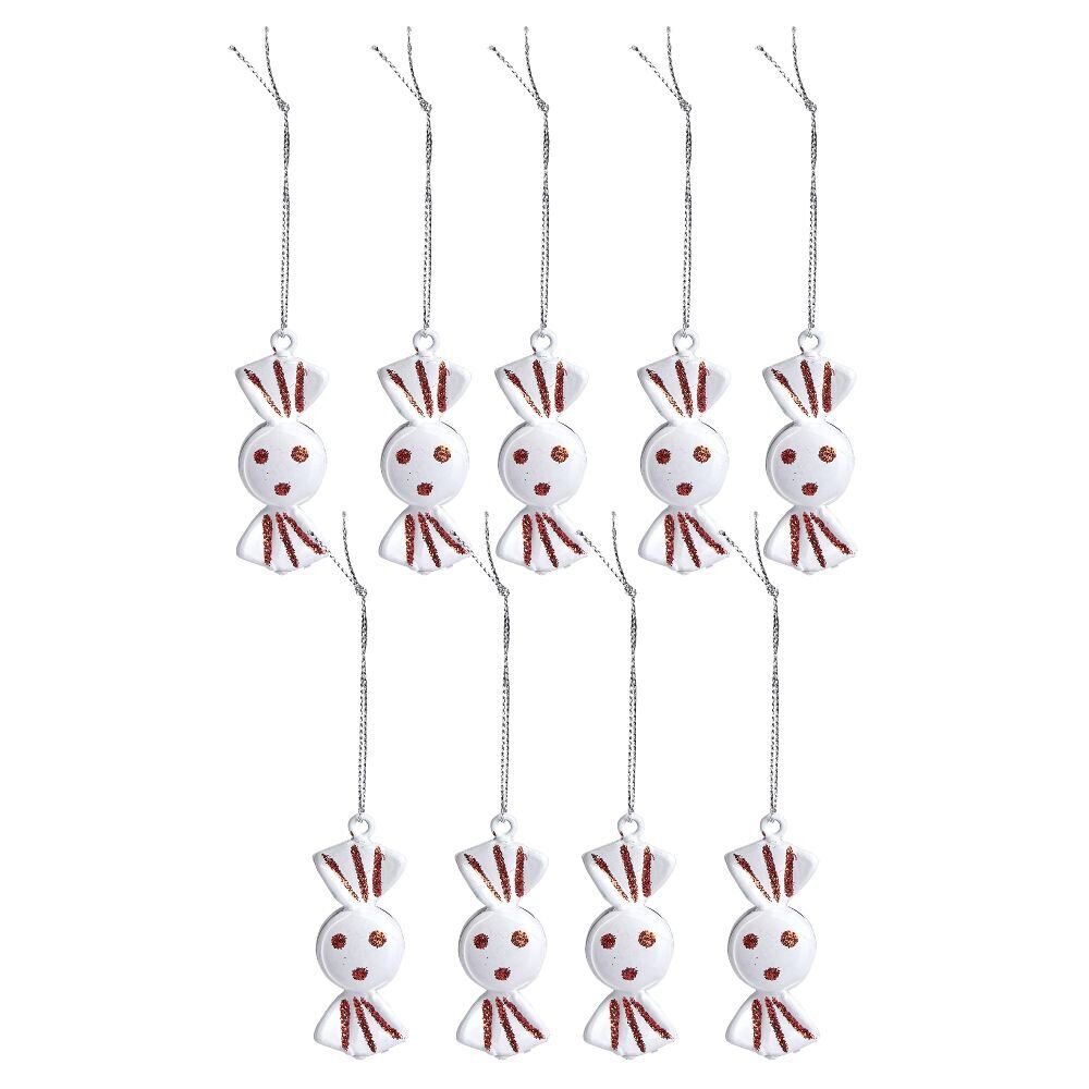 Bonbon No&euml;l à suspendre x9