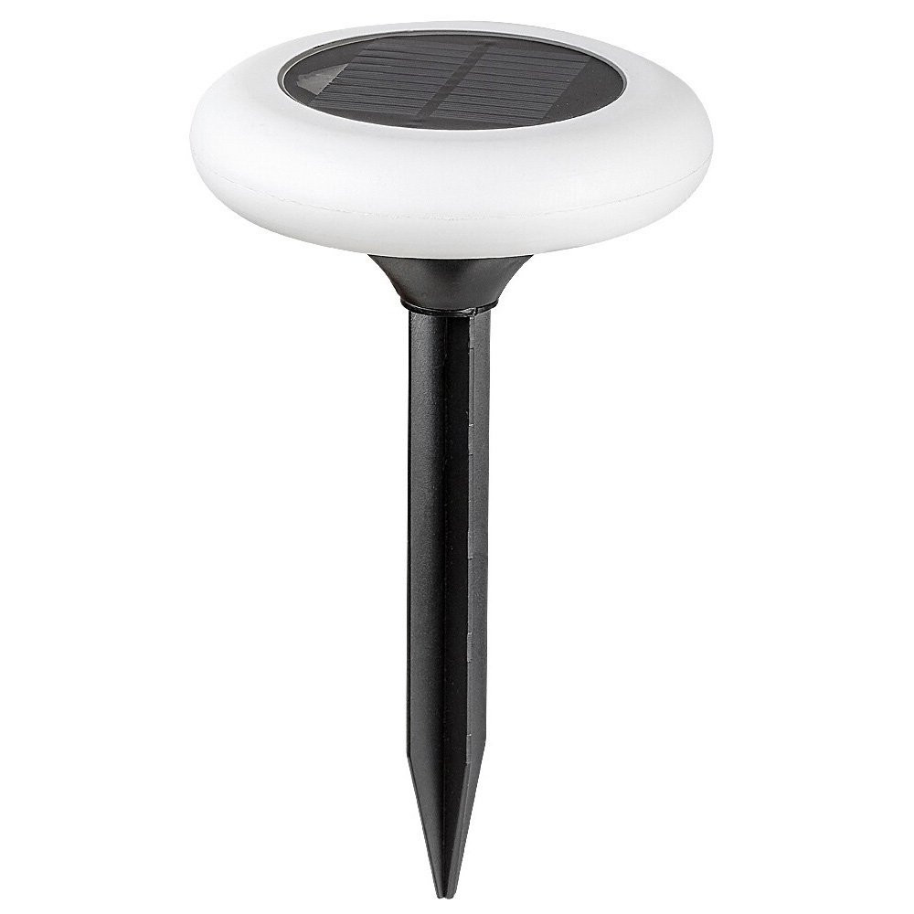 Lampa ogrodowa dekoracyjna solarna LED 0.6W Haiti czarny 7069 Rabalux