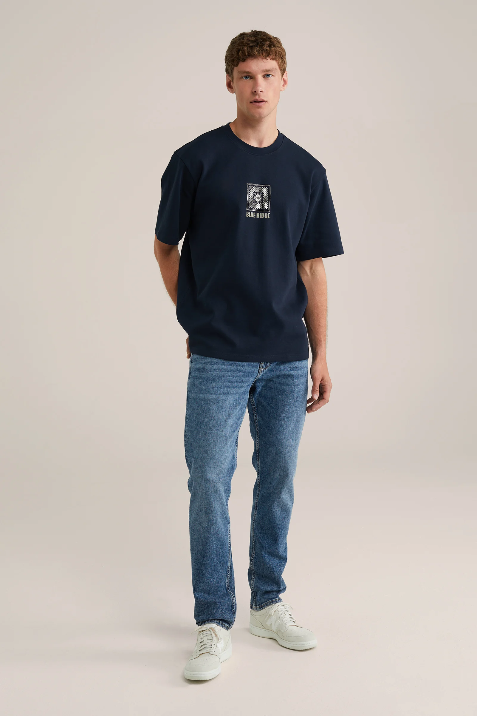 Heren Slim fit jeans met comfort stretch