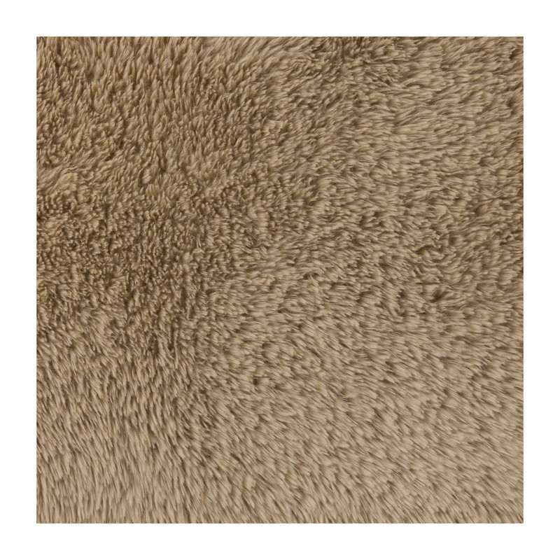 Vloerkleed fluffy - bruin -150x230 cm
