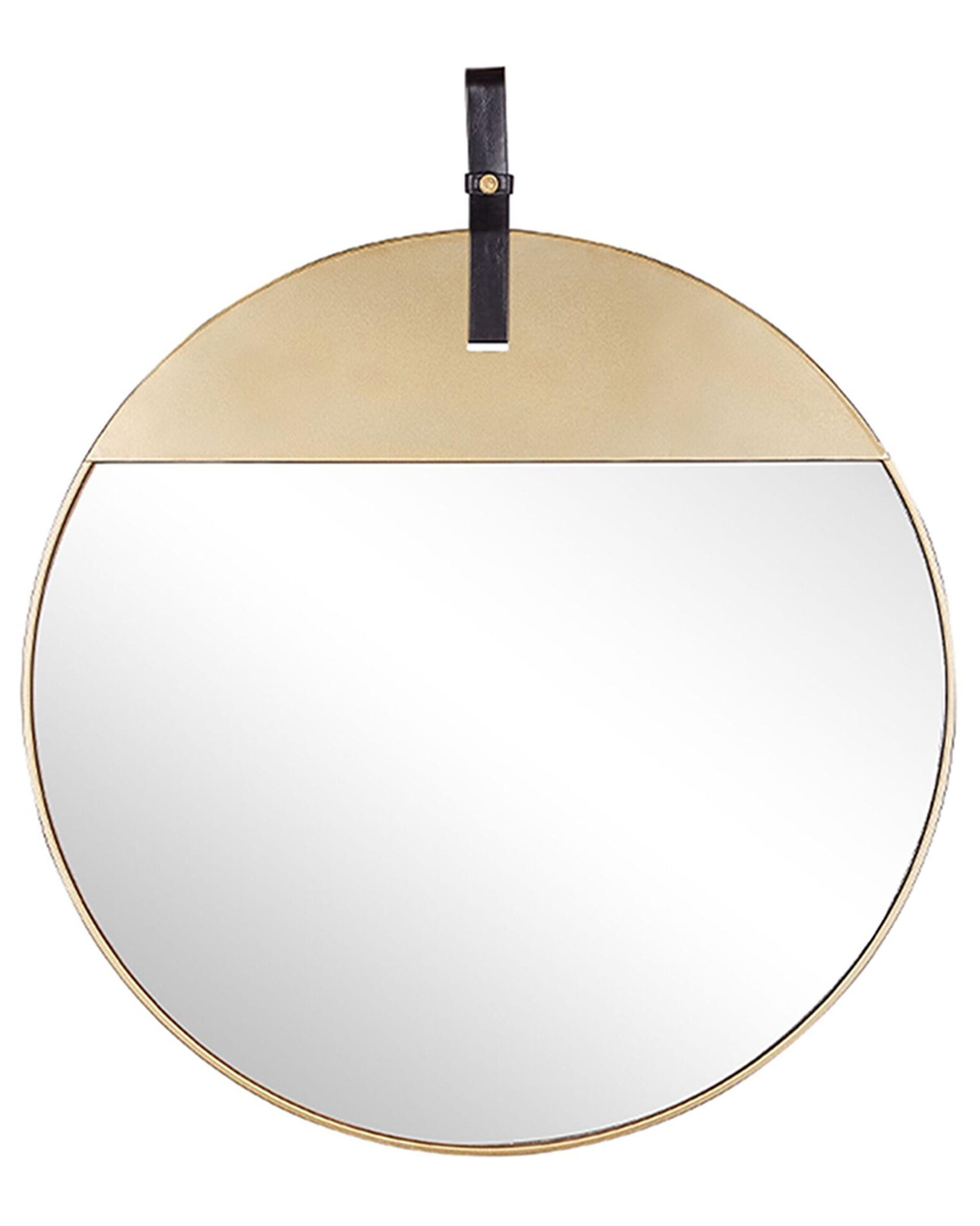 Wall Mirror GURS 60 cm 60 cm Metal Gold