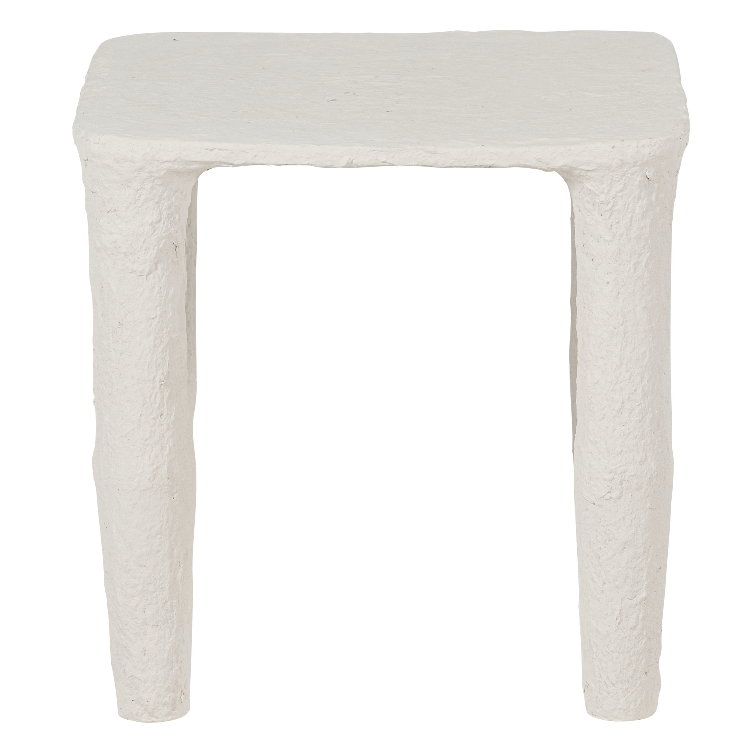 WOOOD lage bijzettafel Vion - Papier Mache - Off White - 40x40x40