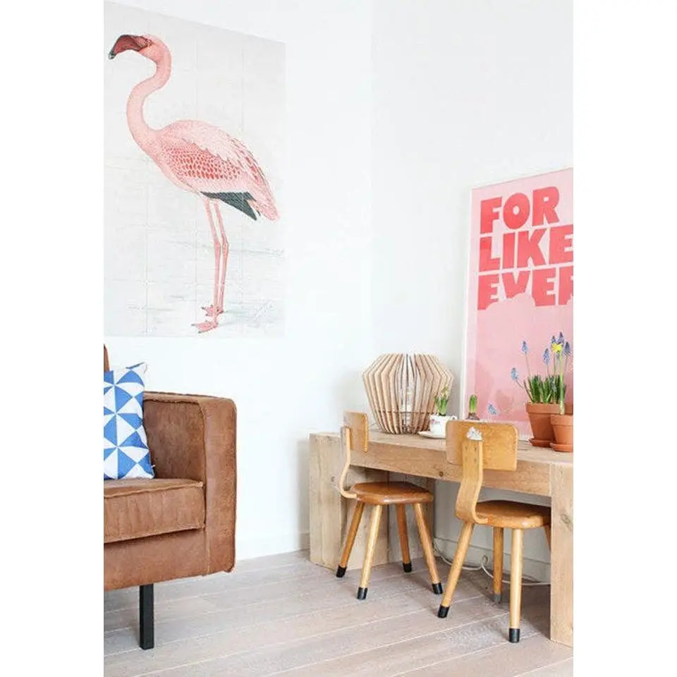 Bomerango Original M houten lampenkap medium - &Oslash; 37 cm