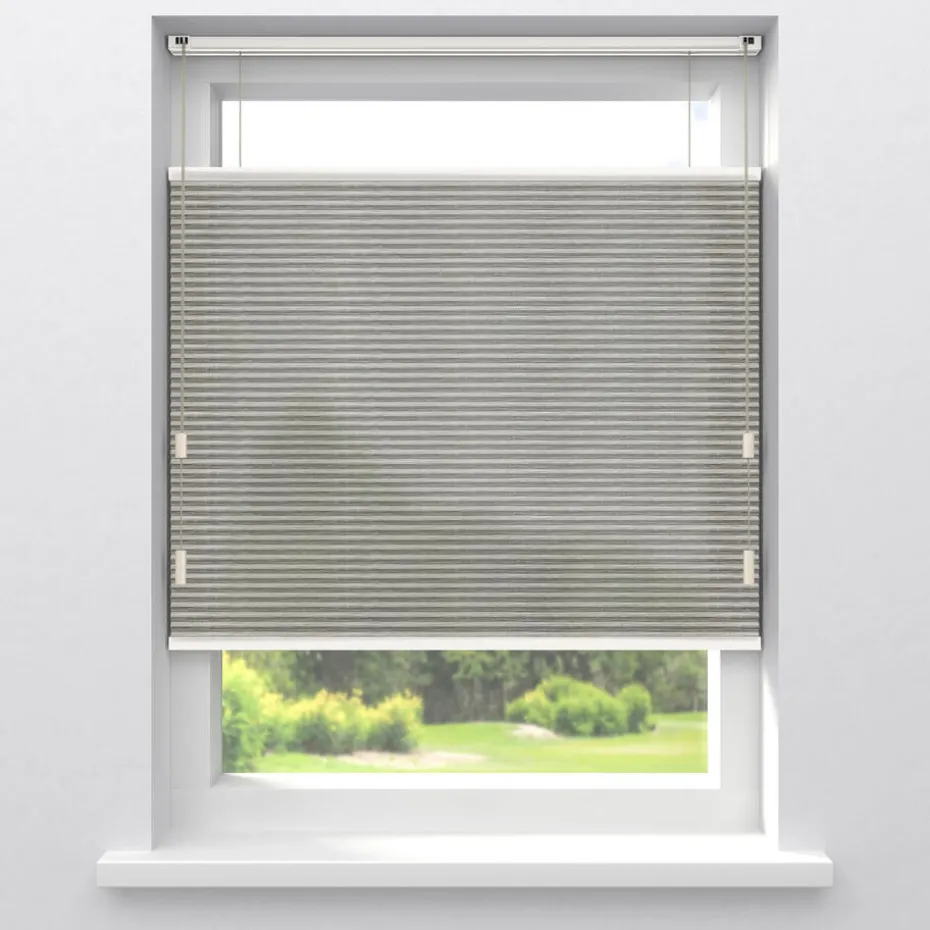 Kwantum Plisségordijnen | Fenstr Plisségordijn Pip  Lichtdoorlatend LichtBruin