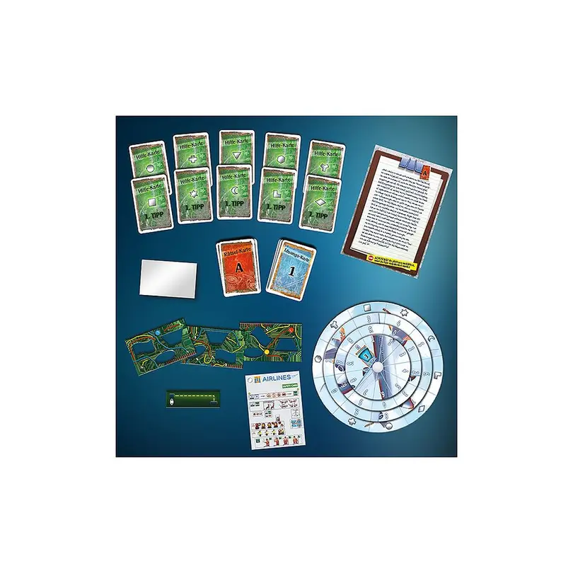 Brettspiel Flug ins Ungewisse