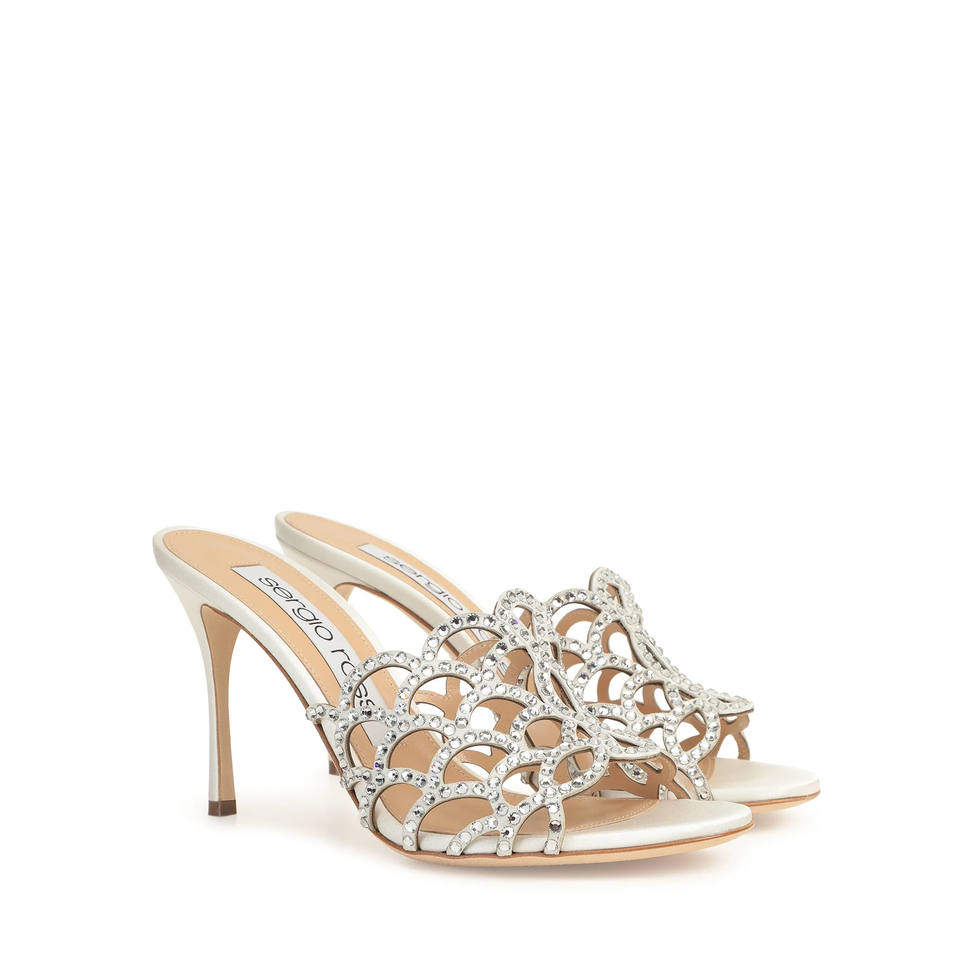 Mermaid Bridal Sandali - Bianco