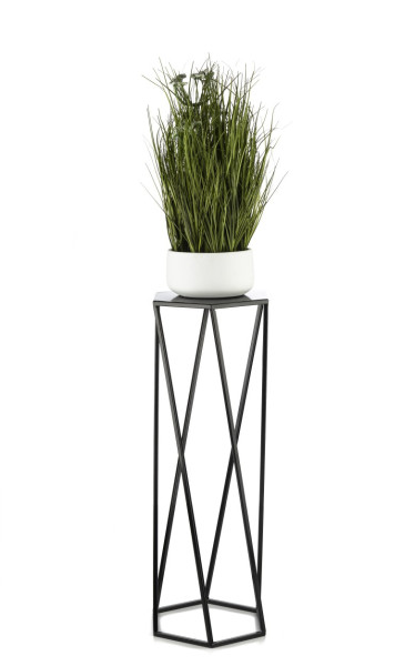 Kwietnik stojak na rośliny czarny 70 cm LOFT