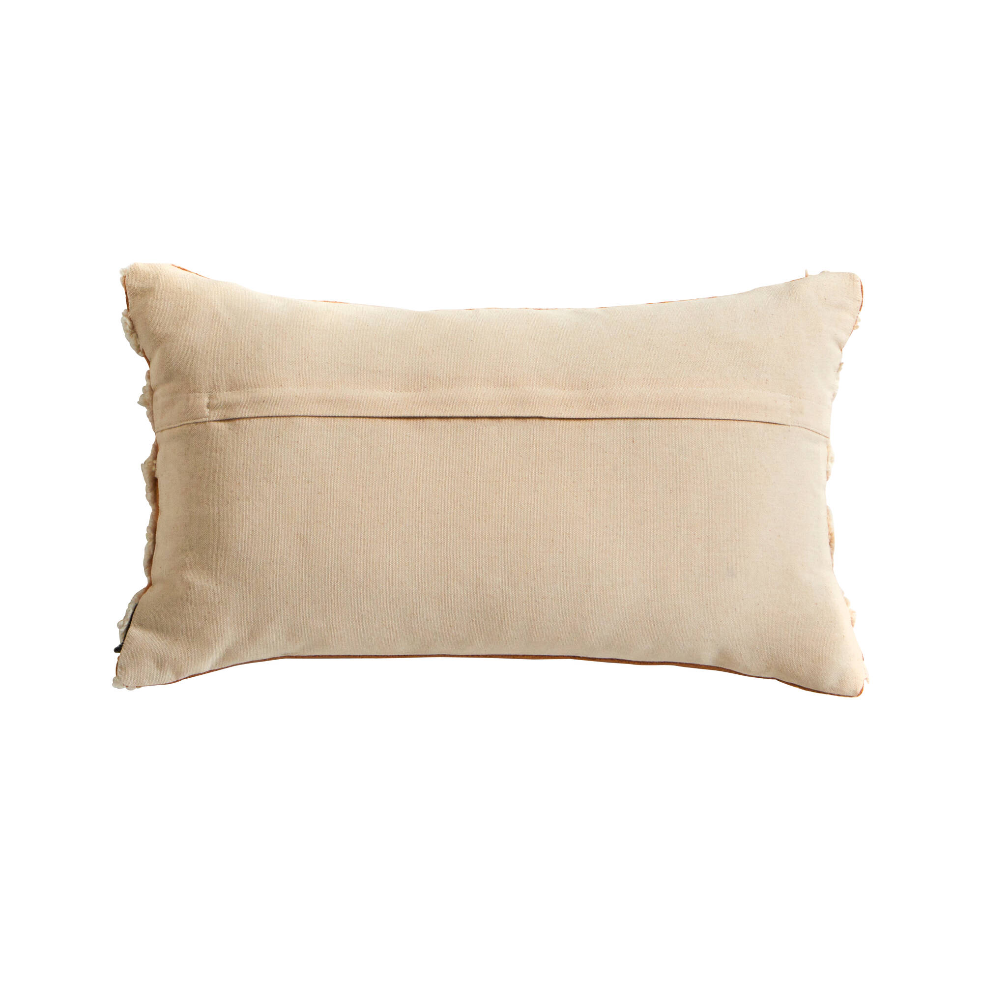 Coussin rectangulaire brodé tigre