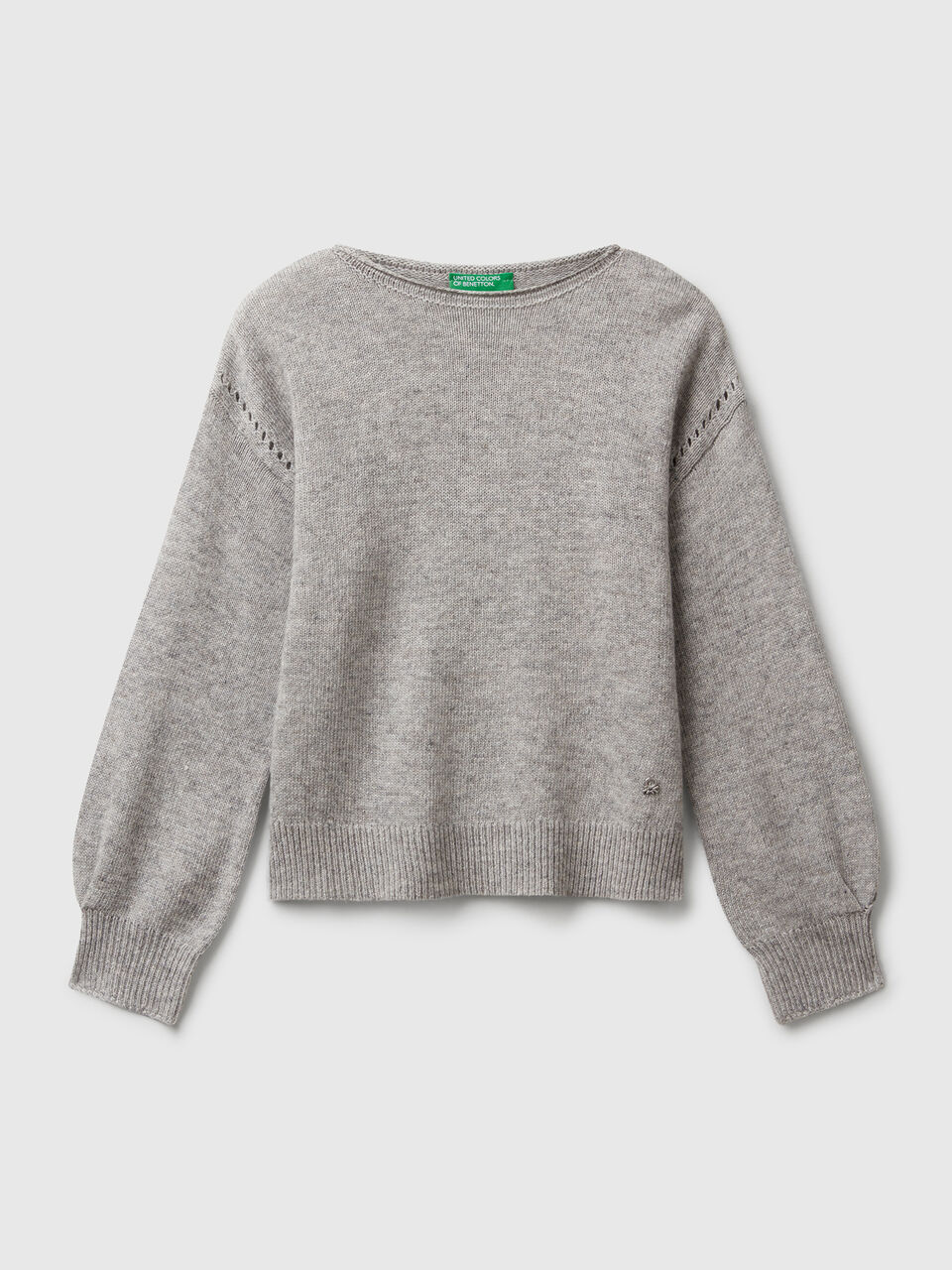 Sweater in viscose blend