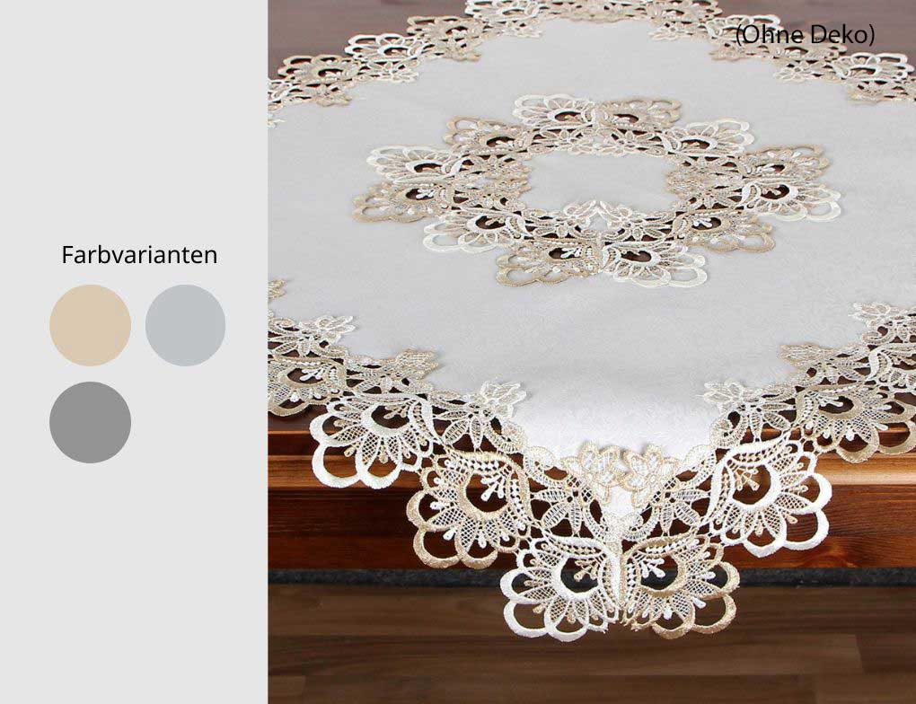 Tischdecke Makramee