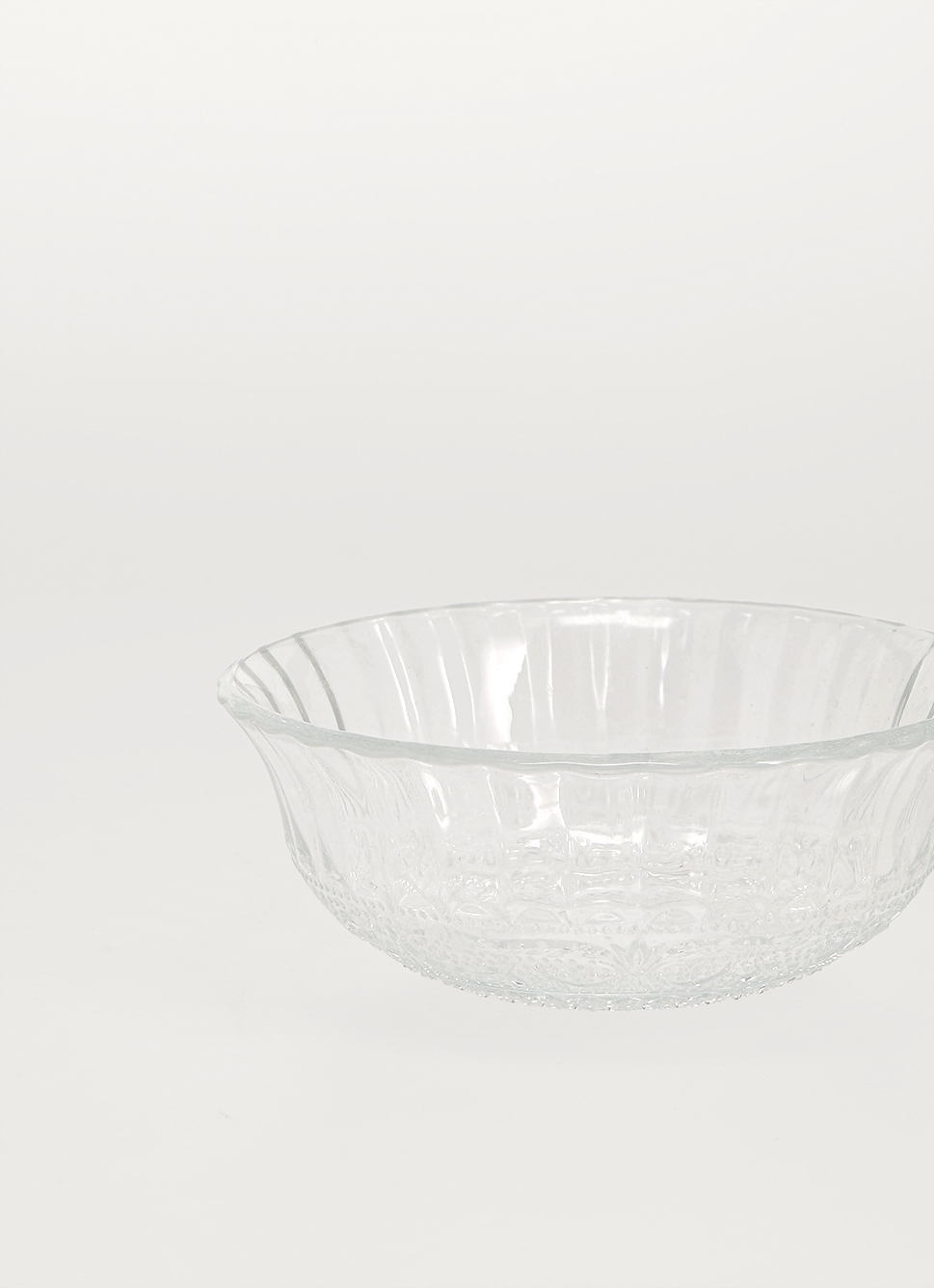 COUPE à GLACE EN VERRE TRANSPARENT