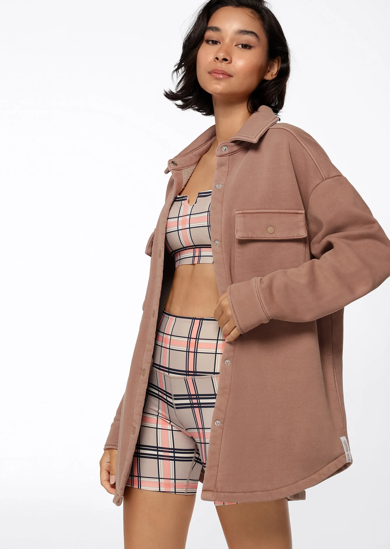 Washed Fleece Shacket