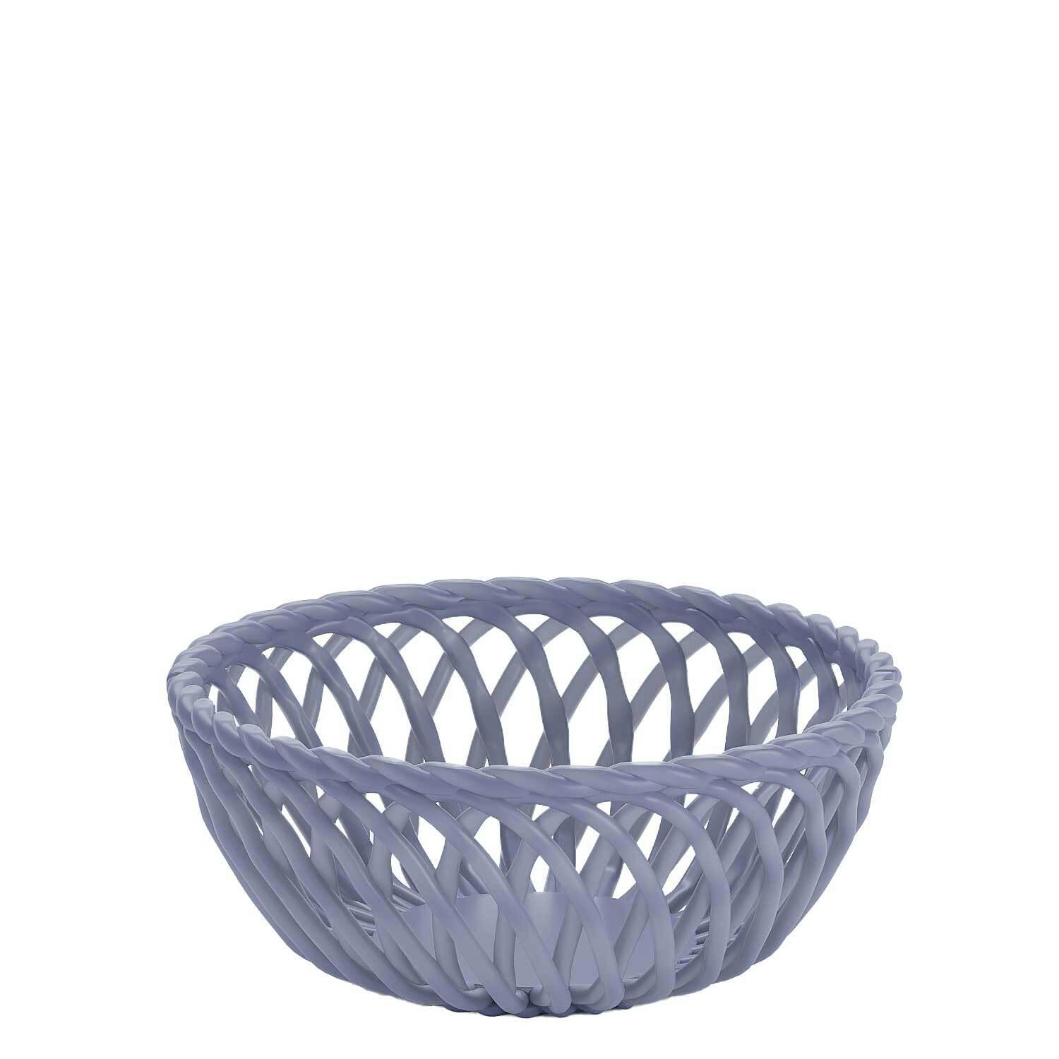 BASTILLE - Corbeille en céramique torsadée coloris violet