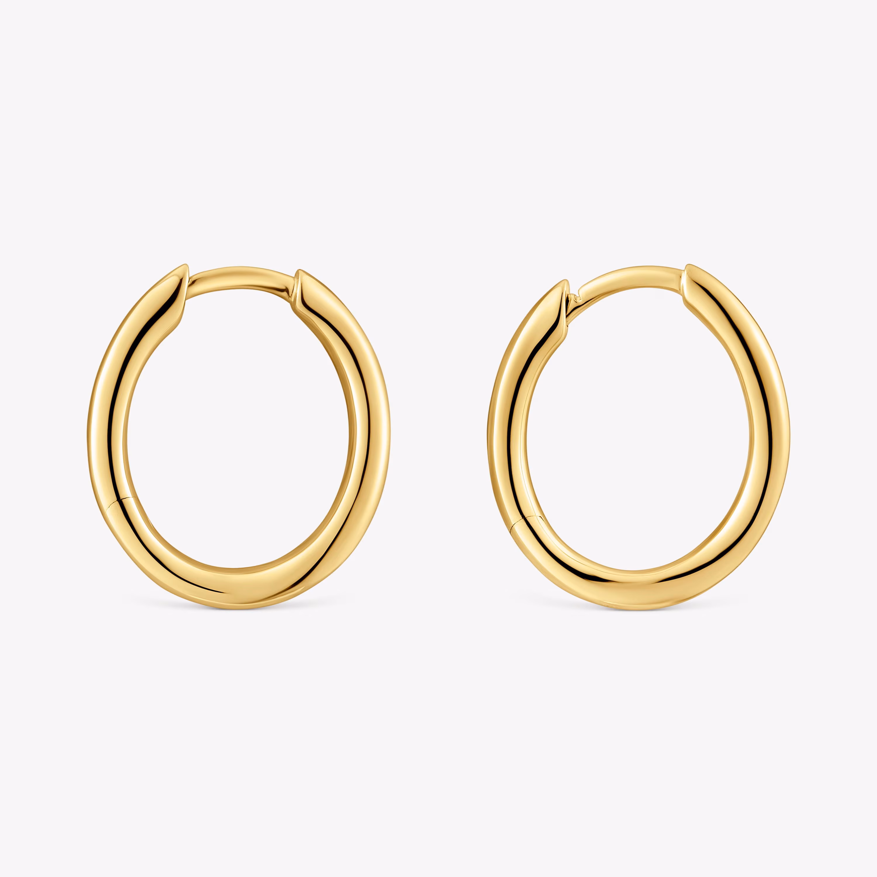 Pendientes aro de oro 14 mm New Hav