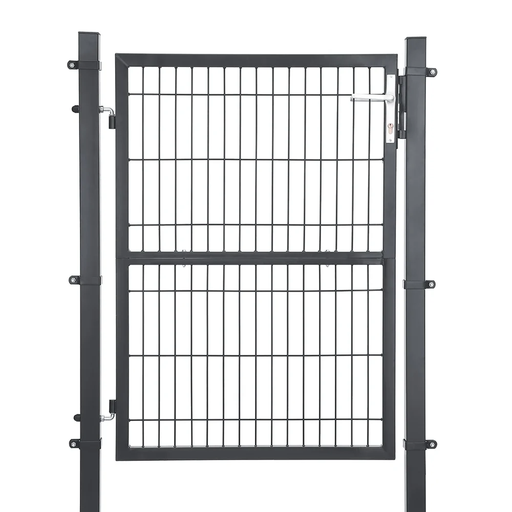 Portillon de jardin en acier galvanisé