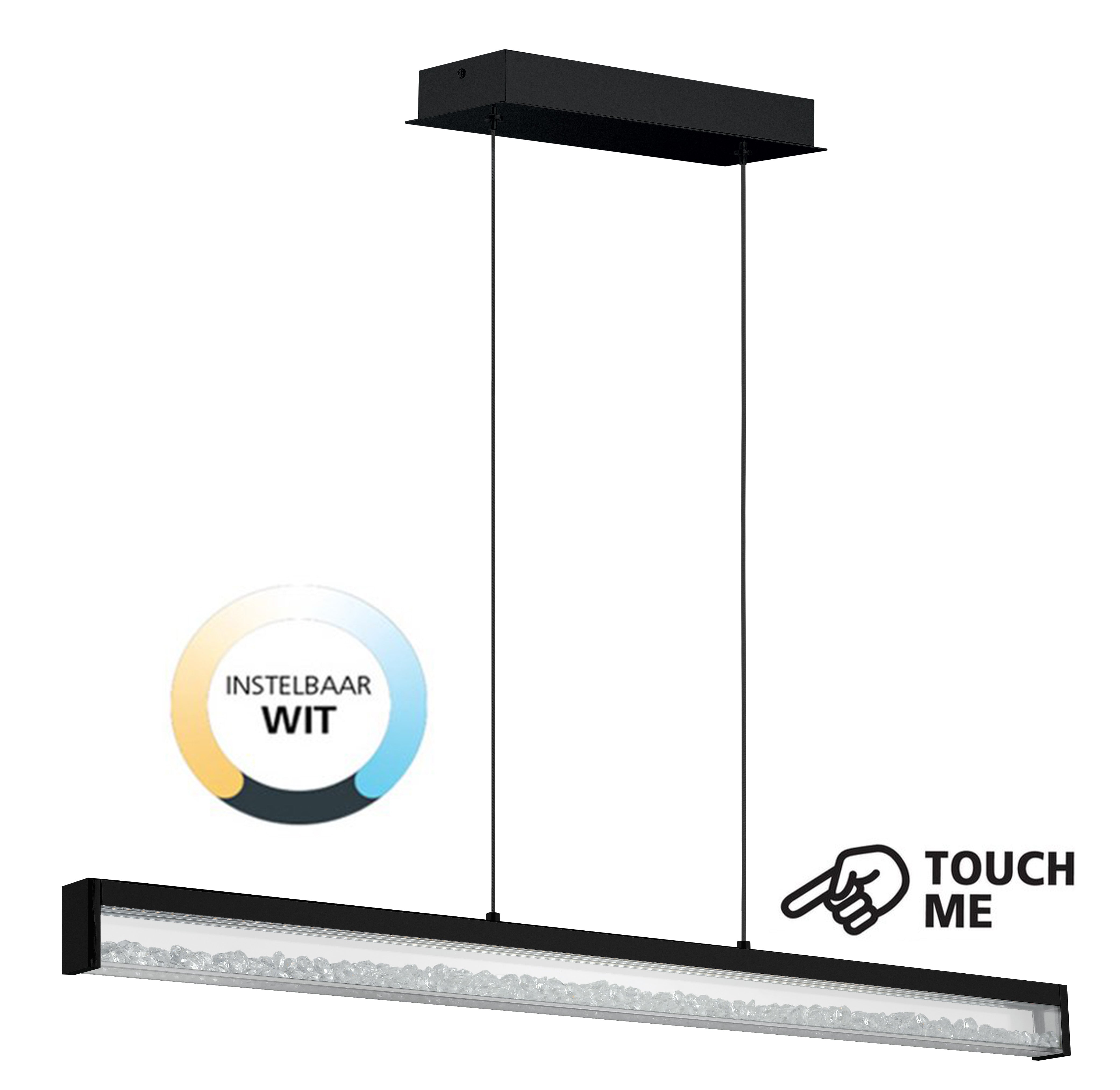 EGLO hanglamp Cardito 1 - led - zwart
