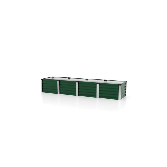 Hochbeet »In&Out«, BxHxL: 65 x 40,3 x 245 cm, Zincalume/Aluminium