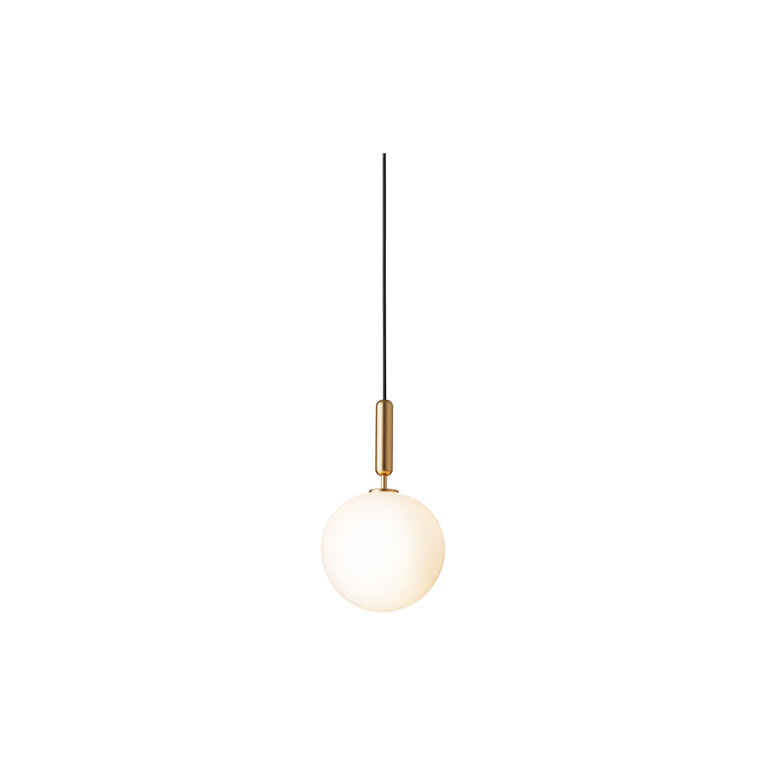 Miira 1 Large Pendant, brass/opal