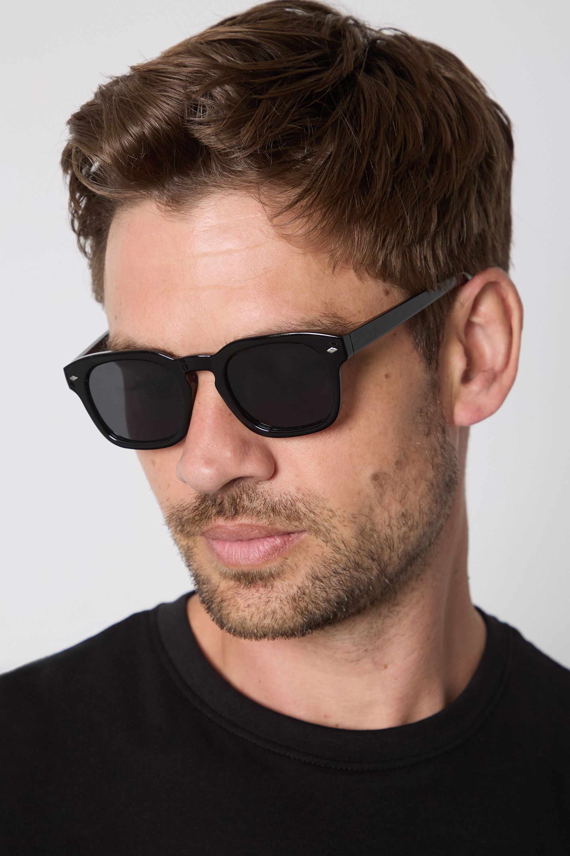 Burton Black Retro Sunglasses