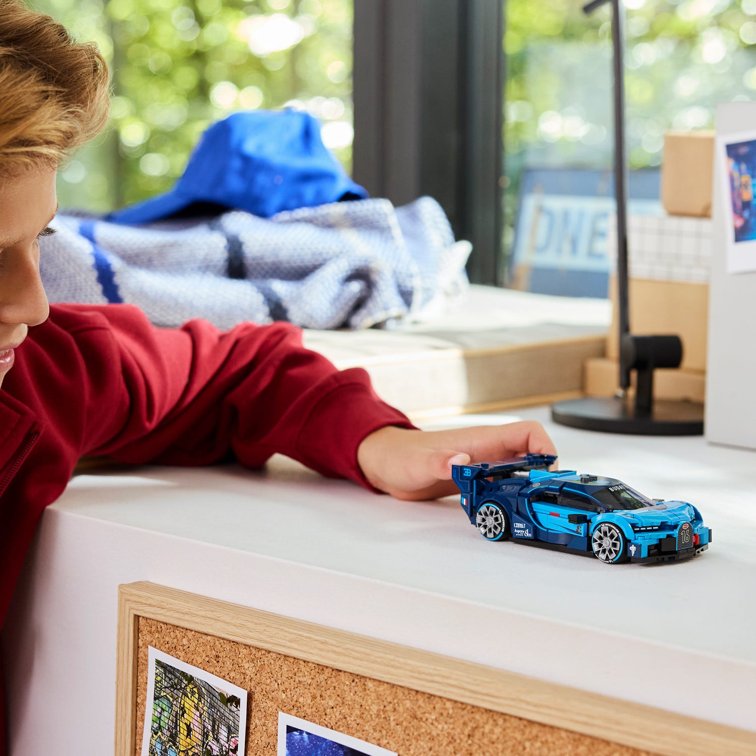Super auto sportiva Bugatti Vision GT Lego Speed Champions