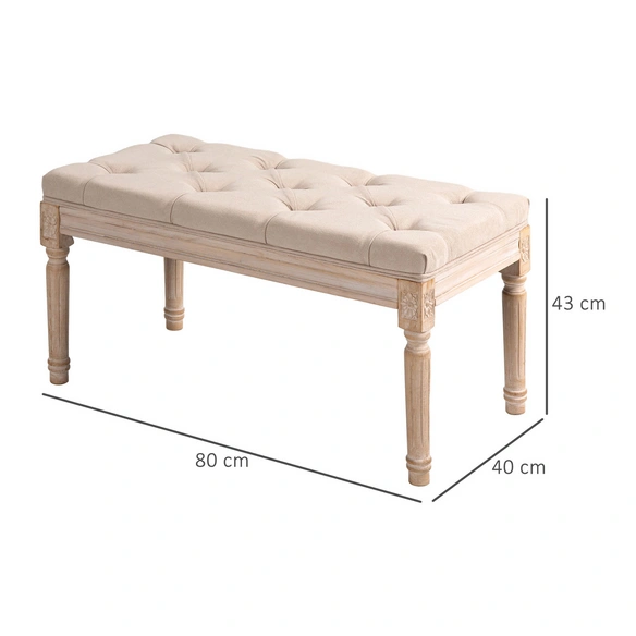 Sofa, Bettbank, LxBxH: 80 x 40 x 43 cm