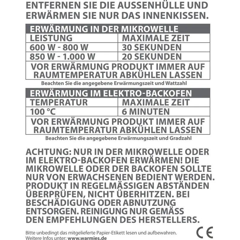 Körnerkissen Sweety