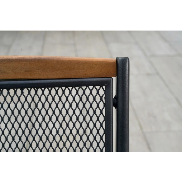 Klappsessel »Tilos«, BxHxT: 60 x 116 x 79 cm, Aluminium/Akazienholz