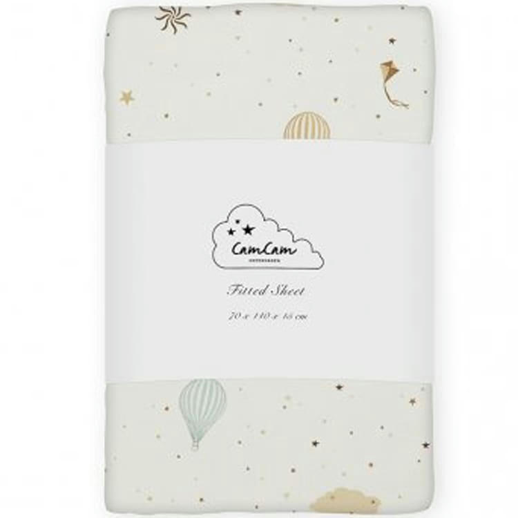 - Drap housse en coton bio Dreamland (70 x 140 cm)