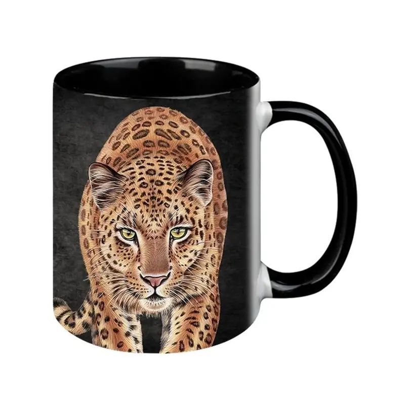 Tasse 12er-Set Leopard
