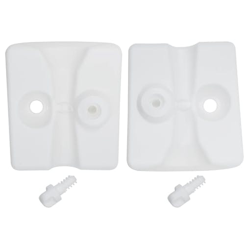 NNEVL Gazebo Weights 4 pcs PE White